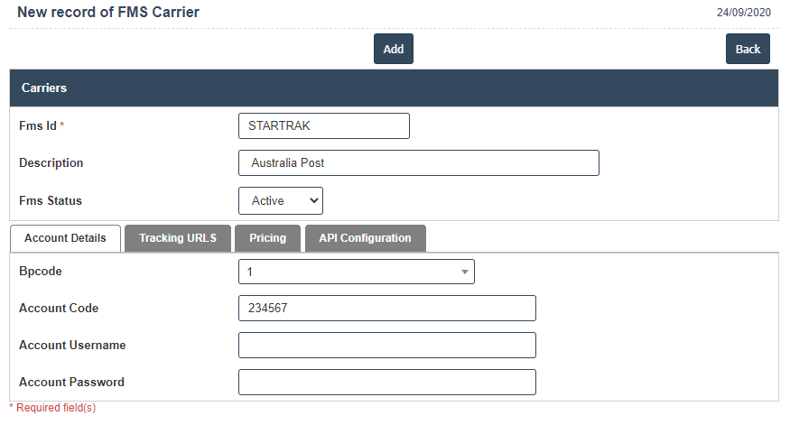 Freight Carriers | Sri Software