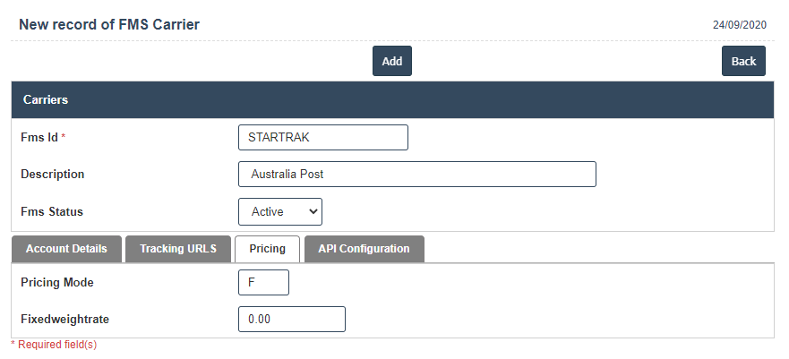 Freight Carriers | Sri Software