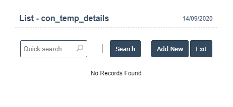 Contract Template Details | Sri Software
