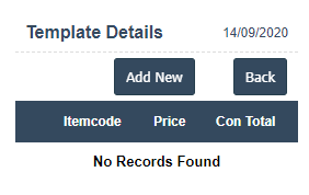 Contract Template Details | Sri Software