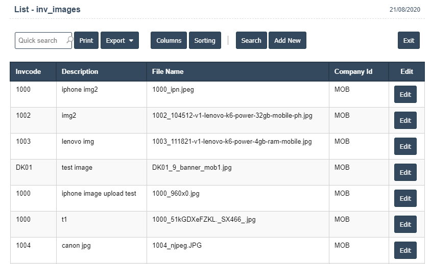 Inventory Images | Sri Software