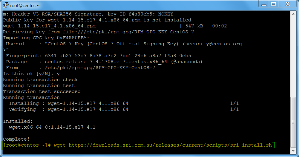 Sri Installation Script | SRI Software