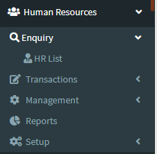 Hr List | Sri Software