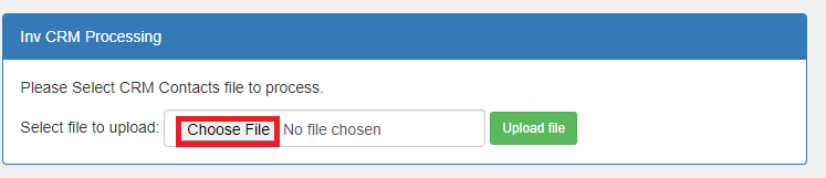 Import Contacts | Sri Software