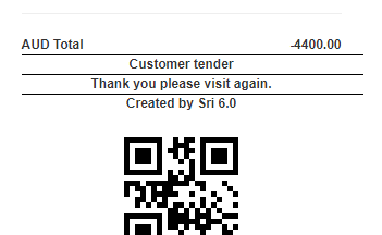 Sales Refund | Sri Software